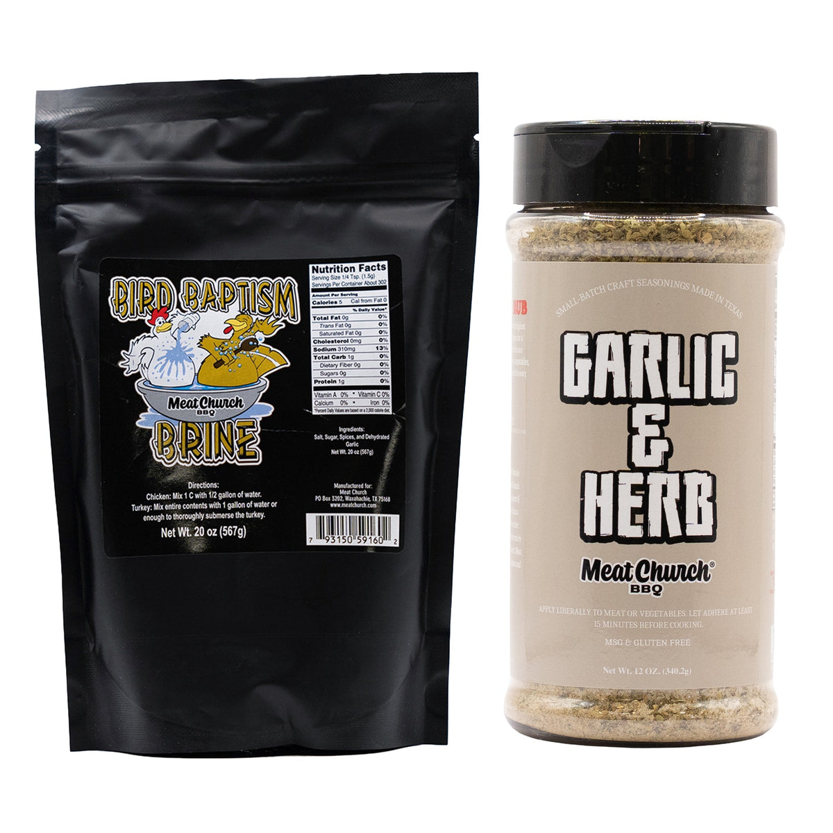 Turkey Combo - Brine + Garlic & Herb