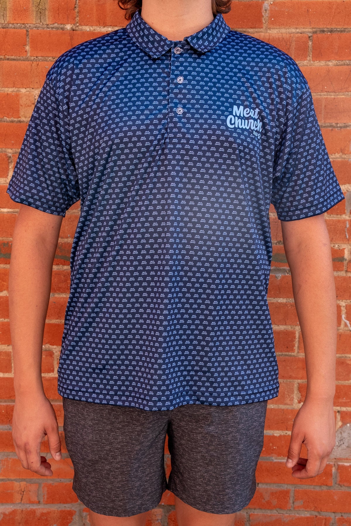 Meat Church Dri-FIT Polo